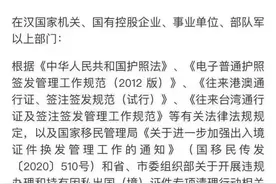 关注｜中国严查公职人员违规持有因私护照，违者移交纪检图片
