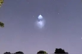 澳夜空现白色发光体，专家称与中国有关，澳媒：比UFO更让人不安图片