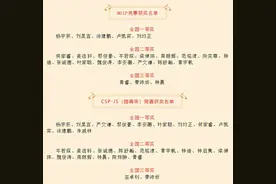 喜报！南海学子拿下全国信息学大赛多个奖项！图片