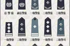 中国警察警衔及对应级别大详解！图片