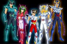 《圣斗士》：五小强的圣衣进化史——从没啥大用到一地碎渣图片