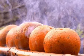 天一冷，就想吃烘橘子图片