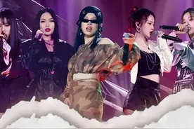 爱奇艺的女rapper专场中，最打动我的是蜜妞图片