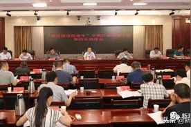 全区“项目建设提速年”专项行动领导小组第四次调度会召开图片