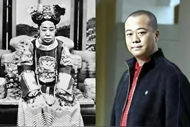 与历史人物的“撞脸”的名人，看起来像穿越，图5满族妇女和马云图片