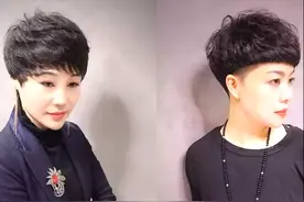 五十岁女人白发多，染什么颜色既遮白发又减龄？栗棕色显白又洋气图片