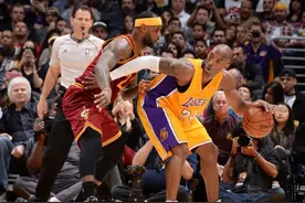 超高清科比单打动图gif，在三分球时代这样的古典打法真的不多见图片