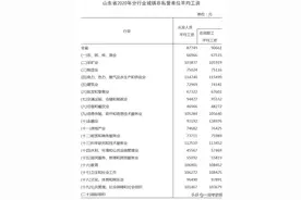 2020年山东平均工资出炉：教育业106901元！网友：不愧是教育大省图片