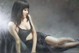 人体绘画——年轻艺术家唯美女性人物油画作品欣赏！图片