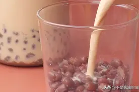 红豆奶茶最好吃的做法图片