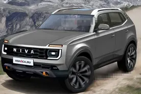 2022款拉达尼瓦曝光，1.3T+四驱，比铃木吉姆尼接地气图片
