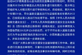女子高速上拍下270辆车举报！后续来了图片
