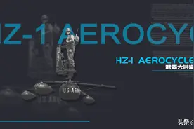 奇特的单兵飞行器，德拉克纳HZ-1 Aerocycle空中摩托车图片