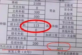 多名教师晒出工资条，公务员也晒出了“工资单”，差距一目了然图片