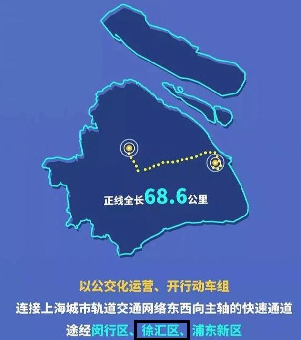 论上海轨道交通机场联络线:经过徐汇区,也算经过上海市中心