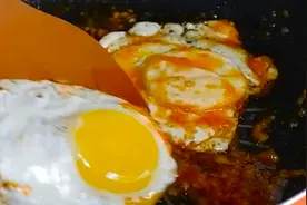 酸酸甜甜糖醋煎蛋，让孩子爱上吃饭图片