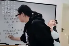 罗银艳：背娃上网课的90后乡村女老师图片