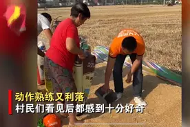 河南男子花500元雇跑腿帮收麦子，对方退回300元服务费：老人不容易图片