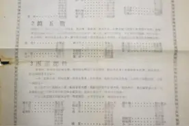 戏单天地：一张晚报大小的戏单图片