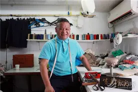 老上海人还记得爱建布店吗？有个老裁缝还在苦苦延续“红帮”香火图片