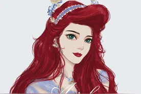 迪士尼“公主变女王”，头戴王冠超霸气！国风戏剧花木兰美到惊艳图片