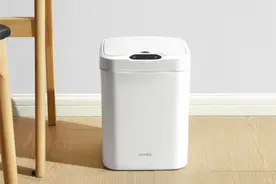 小米有品上架全新智能垃圾桶：外观简洁，支持数显触屏图片