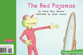 英语有声绘本阅读:《The Red Pajamas》爱穿红色睡衣的青蛙图片