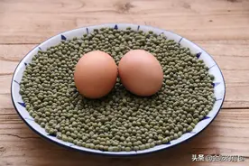 夏天，绿豆和鸡蛋是绝配，我家每周煮3回，很多人不知道有啥用图片