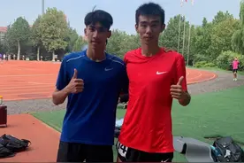 中国田协特许赛丨谢冬生以3分46秒73夺1500米冠军图片