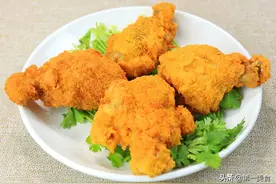 这才是炸鸡腿的正确做法，零难度无技巧，简单易学，焦香酥脆图片