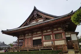 ‘山川异域，风月同天’，走进日本大阪闹市中静谧的四天王寺图片