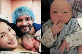 郑佩佩当外婆了！妈妈感情不顺女儿被非洲老公宠成宝，孕期也时髦图片