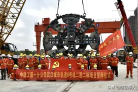 咱东西湖的6号线二期正在开足马力往前冲！图片