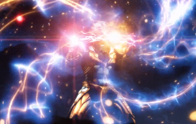 雷杰多吓退塔尔塔罗斯的究竟是极光之力还是火花传说？特效很明显