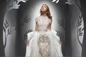 罗马尼亚Ersa Atelier奢华高定婚纱礼服：雕刻童话风格，梦幻公主图片