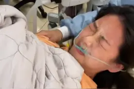 40岁名模林可彤高龄产子，分娩过程曝光，痛到面容扭曲崩溃大哭图片