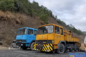 重温经典：黄河重卡老车实拍图片