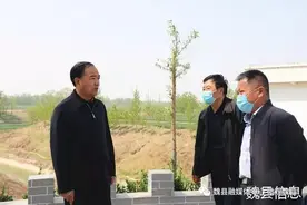 邯郸市发改委重点办主任杨川和一行来魏县调研大运河文化保护传承利用工作​图片