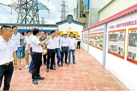 打造党史教育百米长廊 潮阳谷饶镇用好用活辖内“红色资源”图片