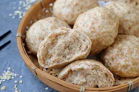 100%全麦馒头，健身人士的最爱！不放一粒面粉，低脂又饱腹图片