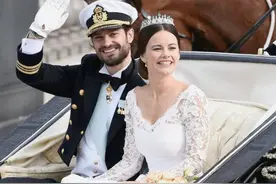 “问题少女”索菲亚：从裸模到瑞典王妃，只因与王子的酒吧邂逅图片