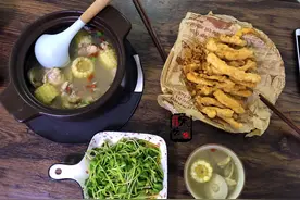 大表哥总来蹭饭，晚餐刚做好，老公又发圈嘚瑟，我：吃完饭再发图片