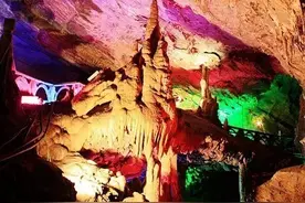 博山溶洞，夏日纳凉好去处图片