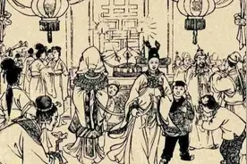民间故事佘赛花擒将求婚图片