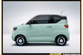 “五菱宏光MINI”敞篷版曝光：大号儿童玩具车图片