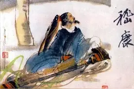 他写下三封绝交书，最后抚琴赴死，历史书不会告诉你原因！图片