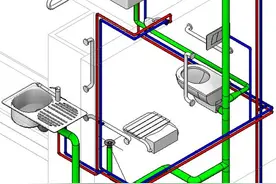 装修冷知识：进水管下水管内部格局图片
