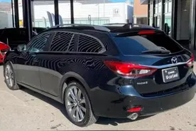 马自达新款阿特兹旅行版曝光，搭2.5T+6AT，操控动力更强图片