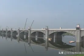 洛阳新添一座大桥，偃师市夏都大桥建设进入收尾阶段图片