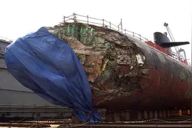 美核潜艇在南海撞上不明物体？沉船还是水听器，和中国潜艇有关吗图片